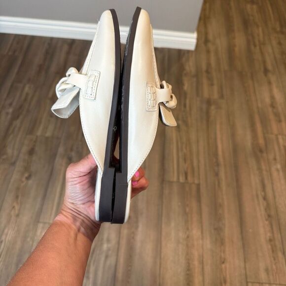 Steve Madden Cally Bone  Leather Mules 8 - Picture 6 of 8